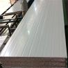 Buy cheap zinc aluminum double steel sheet 50mm TPS sandwich panel with grey white color from wholesalers