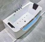Customizable Contemporary Corner Massage Bathtub Air Massage Bathtub Eco