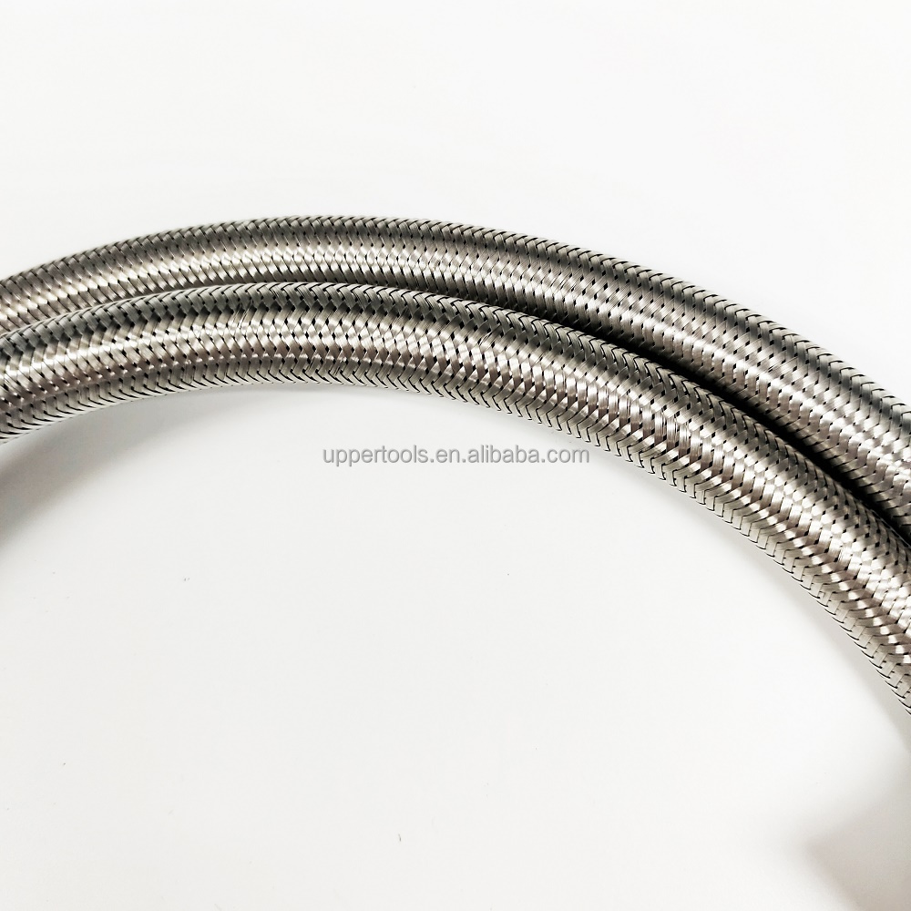 High Pressure LPG Regulator and Stainless Steel Hose for Stove Connection 5 FT Length