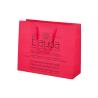 Buy cheap Bright Pink Paper Packaging Bags Matte Lamination With 128gsm 175gsm Thickness from wholesalers