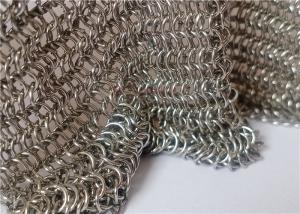 Buy cheap Fire Guard Screens Metal Mesh Curtains 0.53 x 3.81 mm from wholesalers