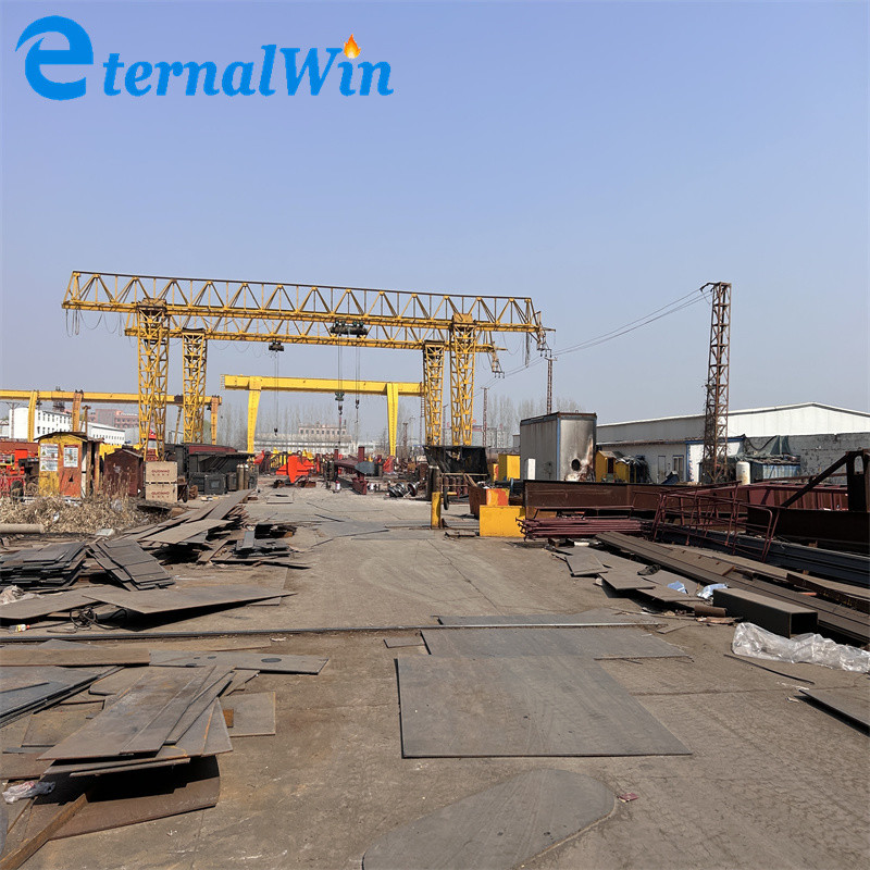 Industrial Used Good Price Factory Electric Euro Type Hoist Single Girder Gantry Crane