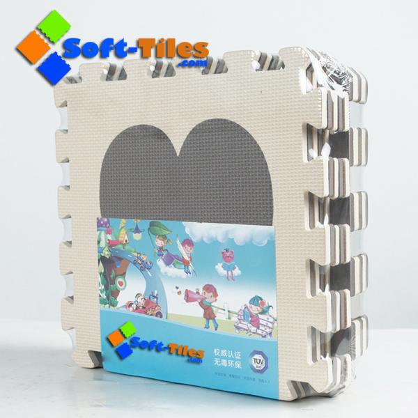 Buy cheap Fruit Shape 10mm 30×30cm Eva Kids Foam Mat Customized Colors from wholesalers