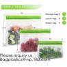 Buy cheap Eco friendly Zipper Leakproof Freezer Bag Washable Reusable PEVA Sandwich Snacks Storage Bags For Fruits Vegetables Lunc from wholesalers