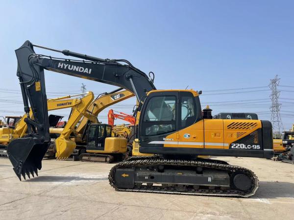 Buy cheap Hyundai 220LC-9S Excavator Used 22 Ton Large Size Excavator from wholesalers
