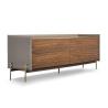 Buy cheap Top And Front Drawers Hotel Furniture Set Drawers Metal Feet Light Gold Finish from wholesalers
