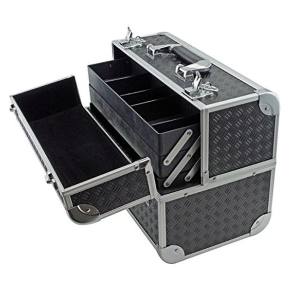 Buy cheap Aluminum Frame Makeup Train Case Customized Logo Long Lifespan For Women from wholesalers