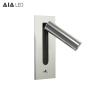 Buy cheap Adjustable stainless steel flexible LED headboard reading light modern aluminum hotel bedside wall light bed wall lamp from wholesalers