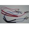 Buy cheap Transparent Black Wire Coiled Fishing Lanyard Short Holder Pole Anti-drop Leashes from wholesalers