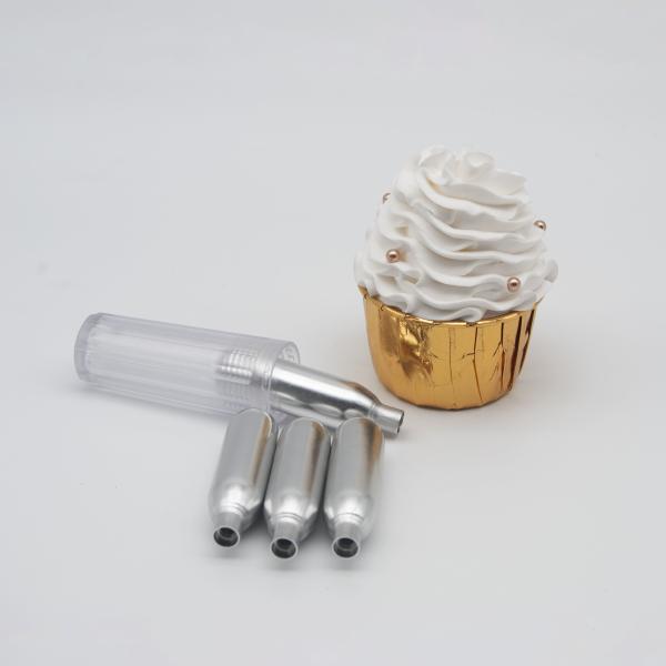 Buy cheap No2 Empty Cream Chargers DC04 Steel Cream Bulbs 12pcs /Box from wholesalers