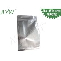 Buy cheap Matter Finish Al foil Lined Bags For Food , Customized Size Aluminum Foil product