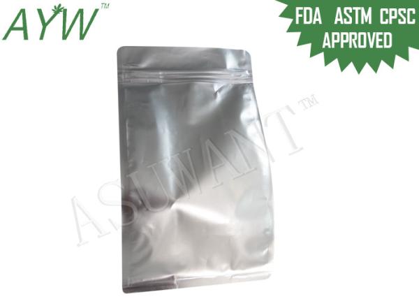 Buy cheap Matter Finish Al foil Lined Bags For Food , Customized Size Aluminum Foil Cooking Bags from wholesalers