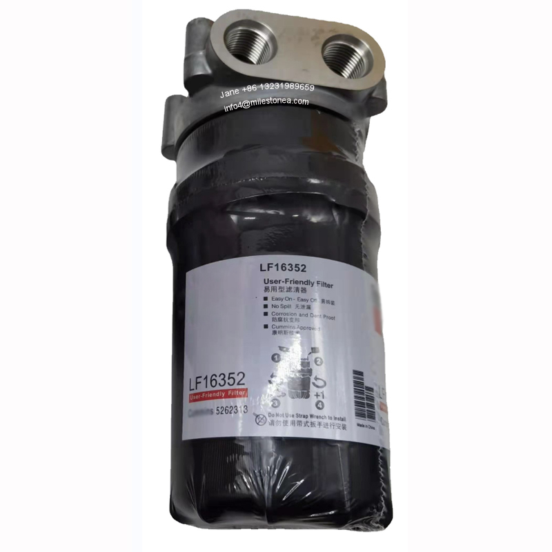 Lube Oil Filter with filter head 5262313 LF16352 for High Quality Engine Parts oil filter assy