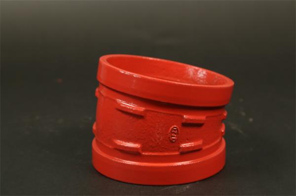 Buy cheap XGQT108 11.25° Groove Coupling Pipe Fitting Ductile Iron Material from wholesalers