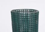 Playground Green PVC Coated Steel Wire Mesh Rolls , Stainless Steel Welded Wire