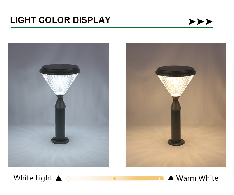 Solar Light Bulb Walkway Lighting Outdoor Solar Garden Waterproof Led Backyard Solar Lawn Garden Lights