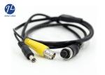 Yellow color RGU59 BNC RCA cable , BNC coaxial Cable for DVR Monitor System
