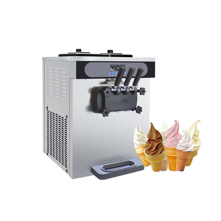 Commercial Soft Ice Cream Machine Table Top Soft Ice Cream Machine Frozen Yogurt Machine