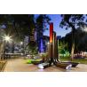 Buy cheap Handmade Stainless Steel Sculptures Plaza Large Outdoor Metal Sculptures from wholesalers
