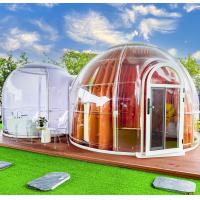 Buy cheap Full House Outdoor Prefabricated Luxury Glass Polycarbonate Garden Double Dome product