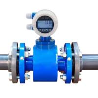 Buy cheap Reliable Industrial Electromagnetic Water Flow Meter Input Voltage 110v/220v product