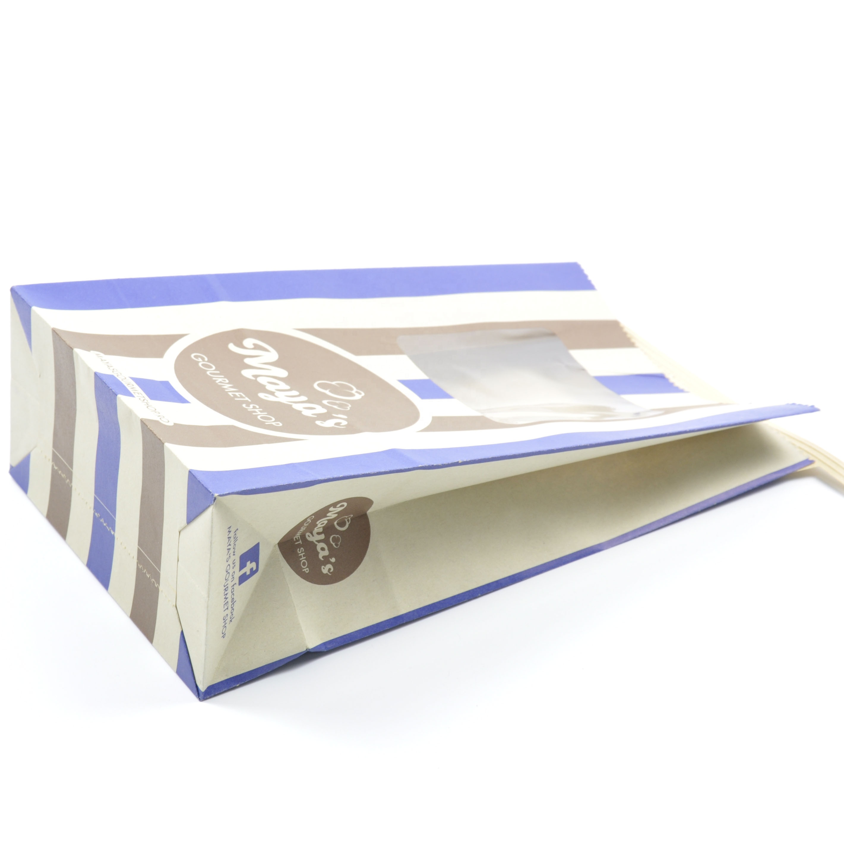 Kraft Stand Up Pouch Brown Kraft Dried Food Packaging