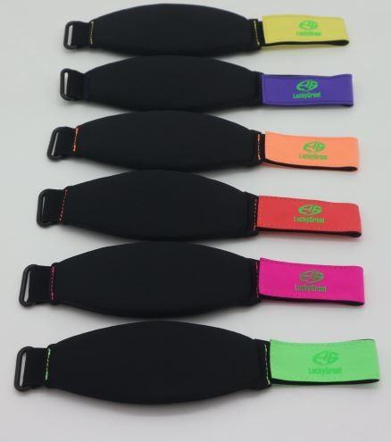 Buy cheap colorful cooling gel foam promotional wristband for the gamer wearable palm rest mouse hand male from wholesalers