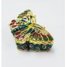 Buy cheap Alloy butterfly trinket box metal Small Jewelry Boxes from wholesalers