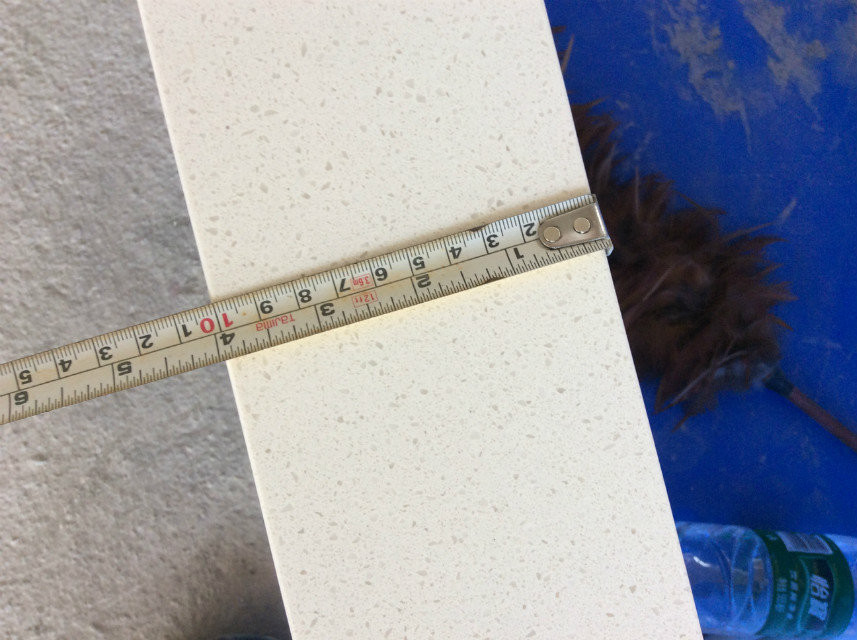 Sink White Molded Bathroom Vanity Tops Granite Vanity Tops NSF & SGS