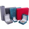 Buy cheap Round Corner Velvet Ring Box Luxury Jewelry Packaging Case for Pendant Ear Studs from wholesalers