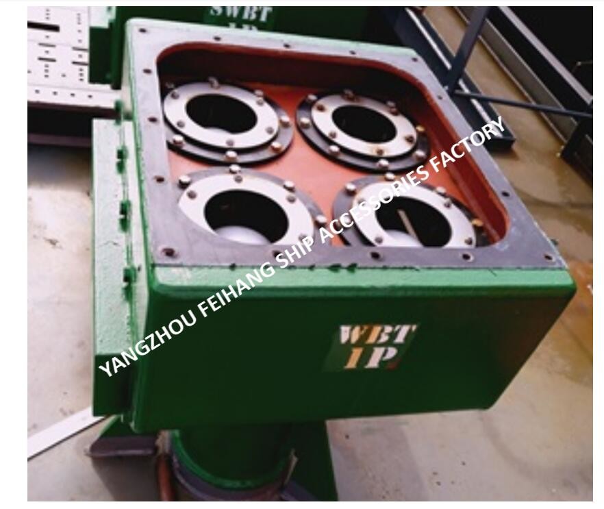 BALLAST TANK AIR PIPE HEAD-STEEL PLATE AIR PIPE HEAD MODEL:HSS-TYPE FH-5K-250A INTERNAL COMPONENTS -4 FLOATING BALLS