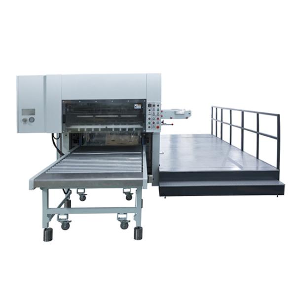 Buy cheap CE 1600 Paper Corrugated Carton Die Cutting Machine 5500sheets/H from wholesalers