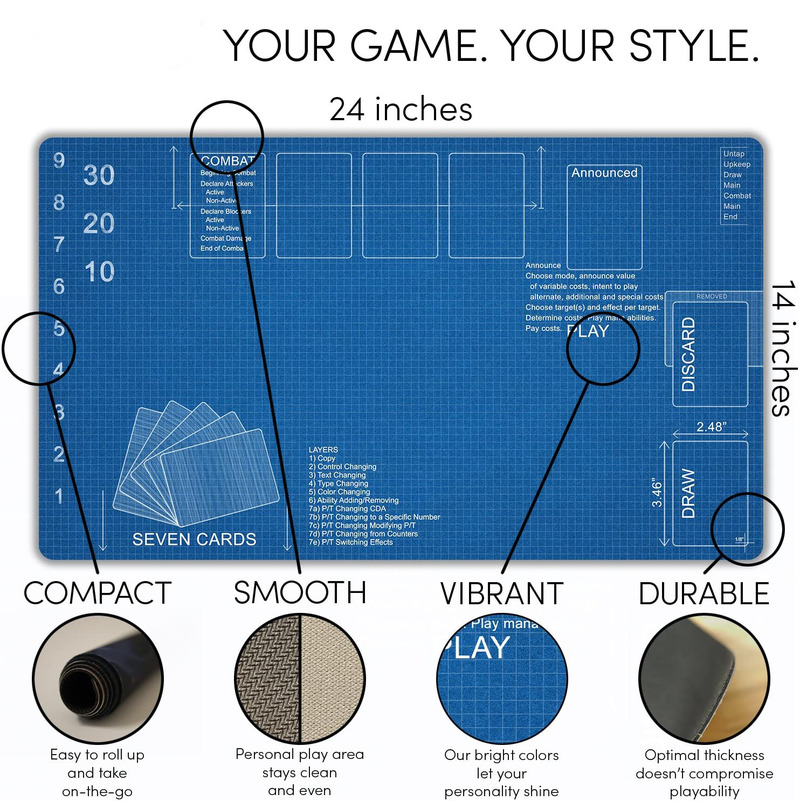 Minglu CMP-019 Manufacture of high quality Card Game Playmat Perfect for TCG Gamming TCG Game Mat for Cards