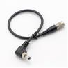 Buy cheap 90 Degree Right Angle Male to Female 5.5x2.1mm 5525 DC Screw Power Charger Cable from wholesalers