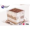 Buy cheap Pantone Color Square Disposable Plastic Dessert Cup For Wedding from wholesalers
