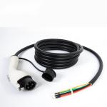 Buy cheap 7kW Amercian Standard EV Charging Cable Plug 32A White Cord ,Type1 Single Gun from wholesalers