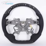 Customization Carbon Fiber Perforated Leather Steering Wheel For Land Rover