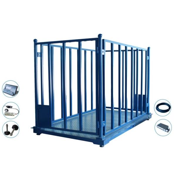 Buy cheap 3000Kg Portable Cattle Scales , RS232 Electronic Sheep Scales from wholesalers