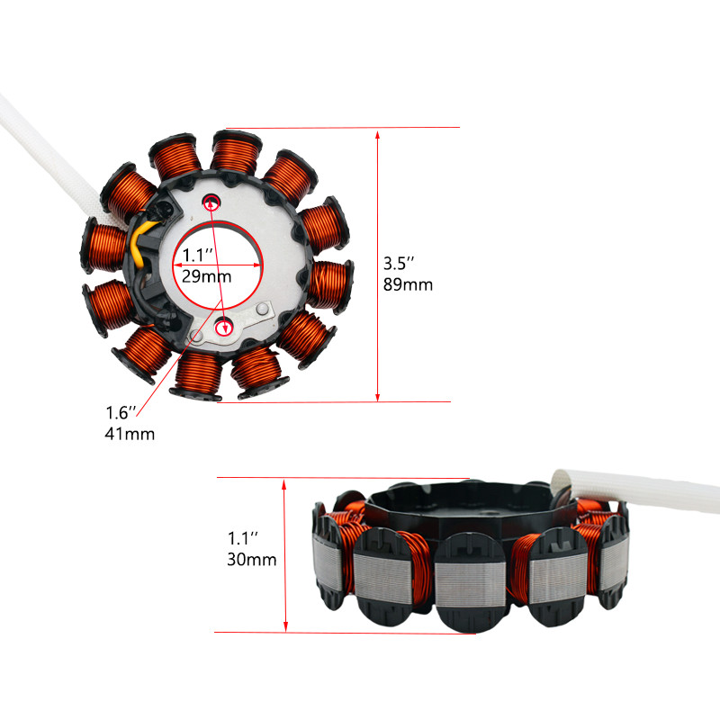 High-quality Motorcycle Parts & Accessories, Magneto Stator Coil for TVS NEO 110