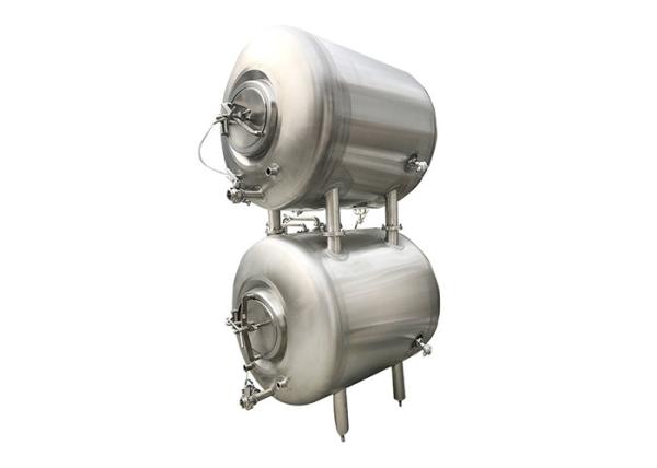 Buy cheap 500L Horizontal Stackable Bright Beer Tank Sanitary SS304 TIG Welded from wholesalers