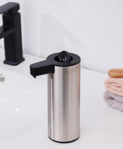 Buy cheap Waterproof Base Stainless Steel Hand Soap Dispenser 270ML 3 Adjustable Levels from wholesalers