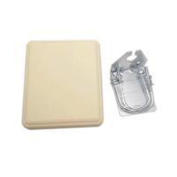 Buy cheap Yellow Outdoor Directional Antenna Flat Panel 6250-6750MHz UWB 13 DBi N product