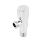 Sturdy OEM Angle Water Valve Plated For Home Bathroom 10*5.5*3.5