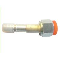 Buy cheap #6 #8 #10 #12 Straight Female O-Ring 7/8-14UNF Aluminium joint with iron cap product