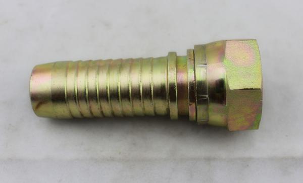 Buy cheap Female Thread BSP Hydraulic Fittings 60 Cone Swivel Nut , Hydraulic Hose Parts from wholesalers