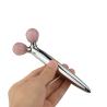 Buy cheap Pink 3D Y Shape jade ball roller Facial Massage Roller from wholesalers