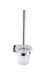 bathroom accessory satin finishing stainless steel design funny toilet brush