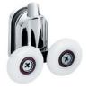 Buy cheap Diameter 23-26mm Zinc alloy Metal Sliding Door Rollers Wheels 2 Years Warranty from wholesalers