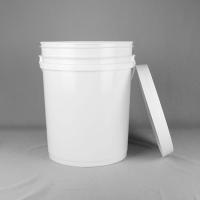 Buy cheap 5 Gallon 20L Round Plastic Bucket PP Material Customized Logo product