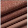 Buy cheap Handbag Crocodile Semi PU Leather Fabric 1.2mm Thickness Customized from wholesalers